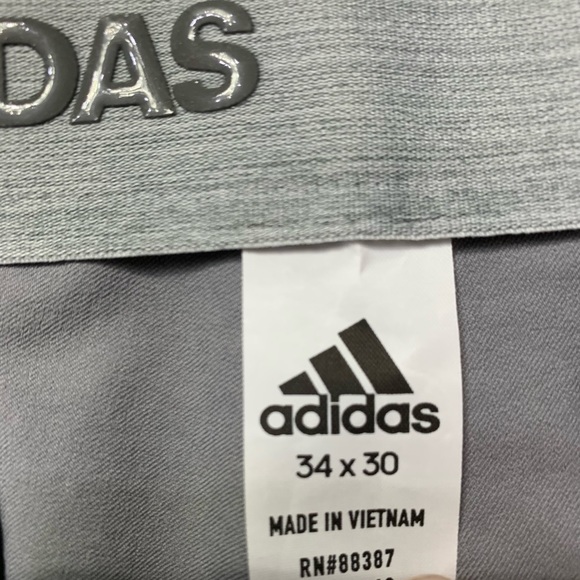 Adidas grey pants - Picture 3 of 4